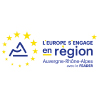 logo europe region auvergne rhone-alpes leader