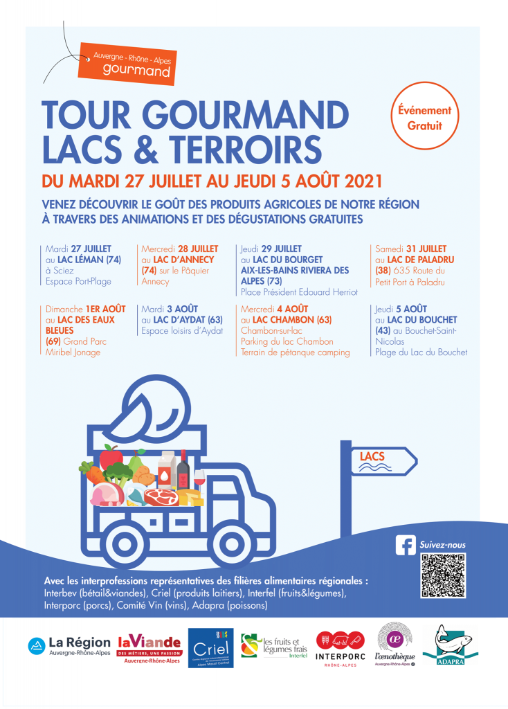 Tour Gourmand Lacs & Terroirs 2021