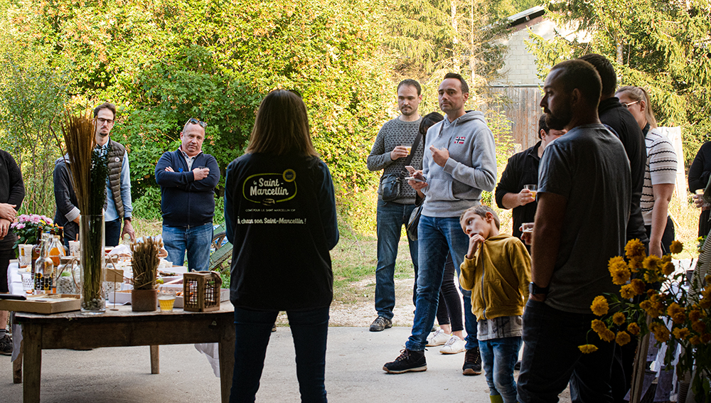 visite Saint-Marcellin IGP ferme Grand Meche